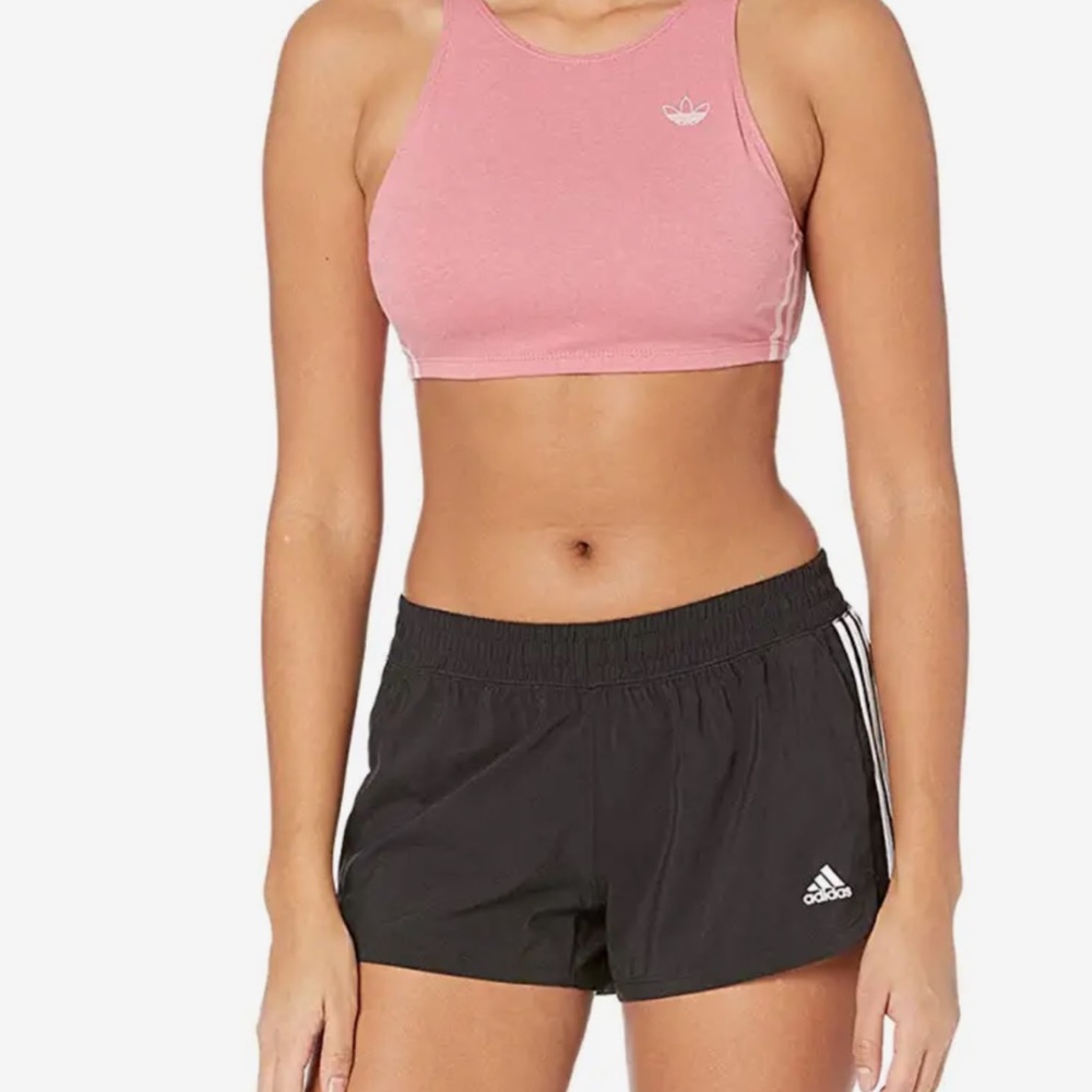adidas Pacer 3-Stripes Women Shorts color black size XL new with tags - Picture 5 of 10